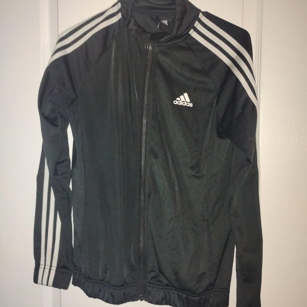 Size small long sleeve zip up sport jacket
